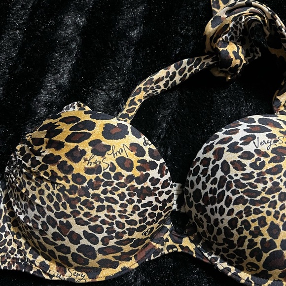 Leopard print Bombshell Victoria’s Secret Swim Top - Picture 5 of 5